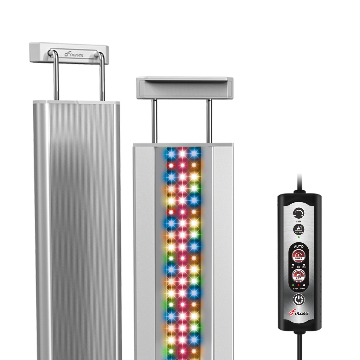 Finnex Vivid Aquarium LED Light Close-up - High quality detail for planted tanks