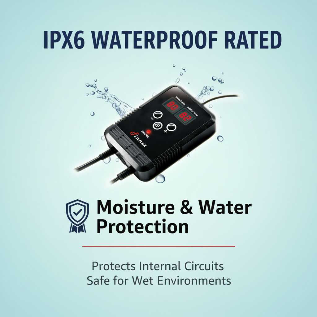 IPX6 Water Resistance